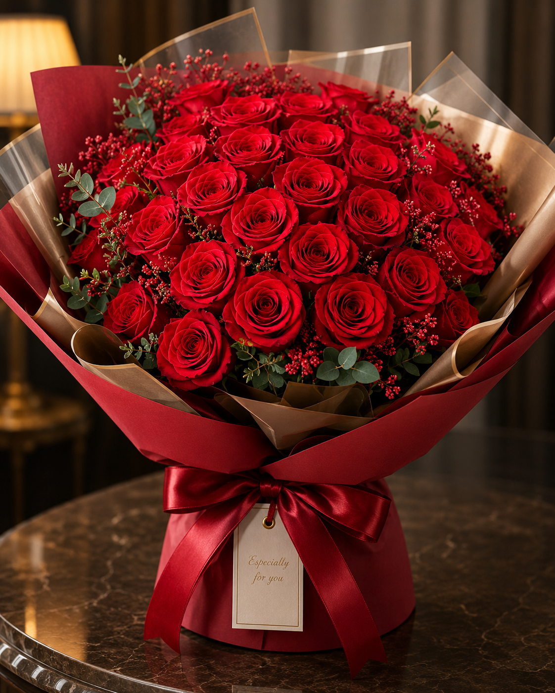 Crimson Grace Bouquet