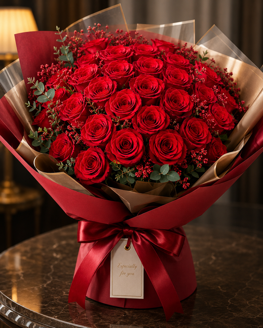 Crimson Grace Bouquet